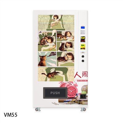 Automat na občerstvenie a nápoje s 50-palcovou obrazovkou